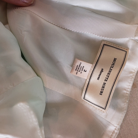 Sailor Style Mint and White Lace Striped Dress - Picture 3 of 3